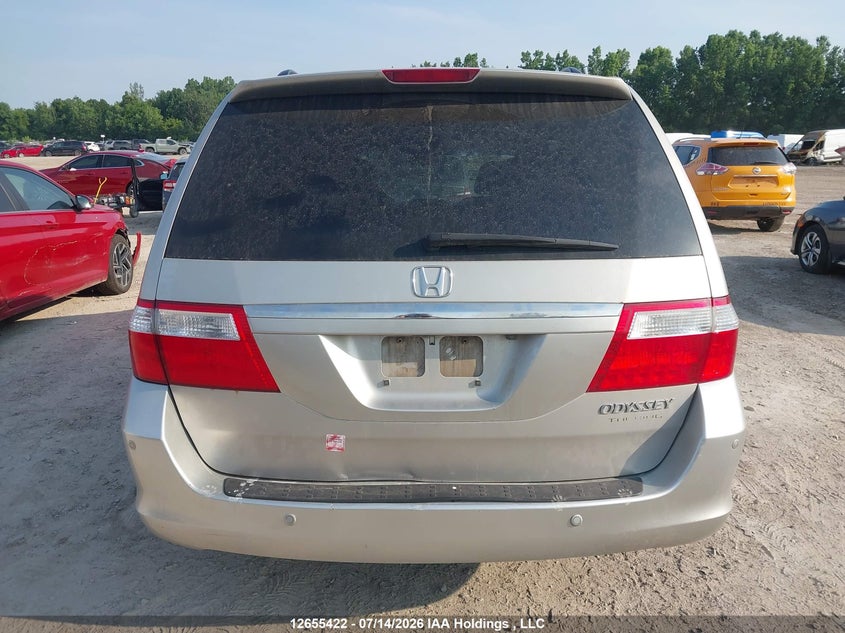 2005 Honda Odyssey Touring VIN: 5FNRL38815B504415 Lot: 12655422