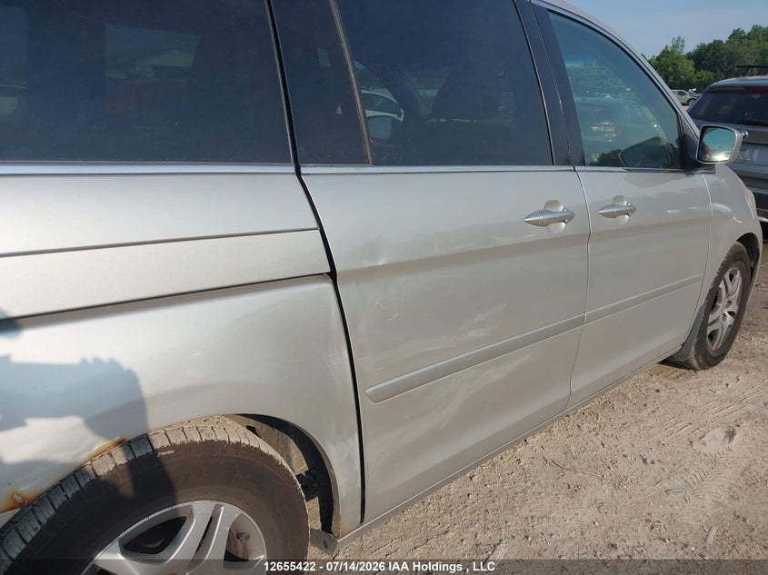 2005 Honda Odyssey Touring VIN: 5FNRL38815B504415 Lot: 12655422