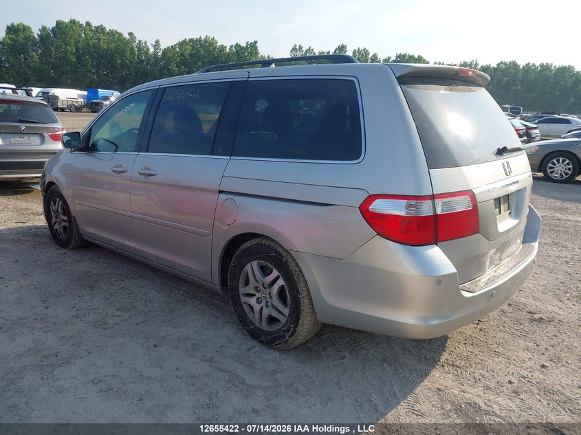 2005 Honda Odyssey Touring VIN: 5FNRL38815B504415 Lot: 12655422