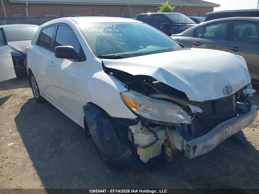 Vin: 2t1ku4ee6dc970603, lot: 3057442, toyota matrix 2013 img_1