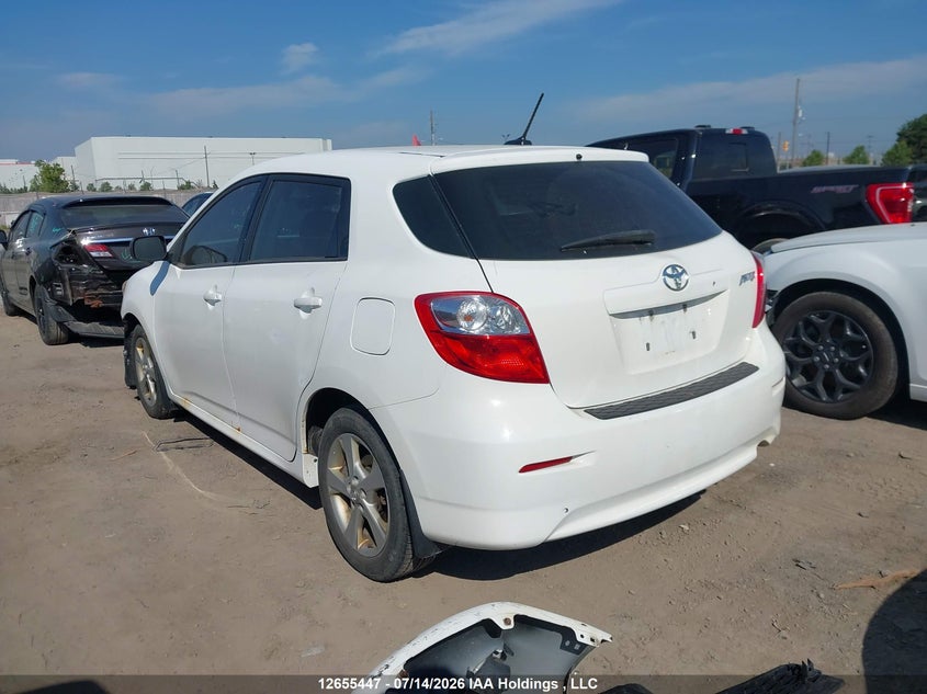 Vin: 2t1ku4ee6dc970603, lot: 3057442, toyota matrix 20133