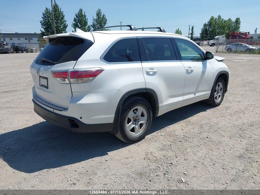 Vin: 5tdjkrfh0gs226739, lot: 3057470, toyota highlander xle 20164