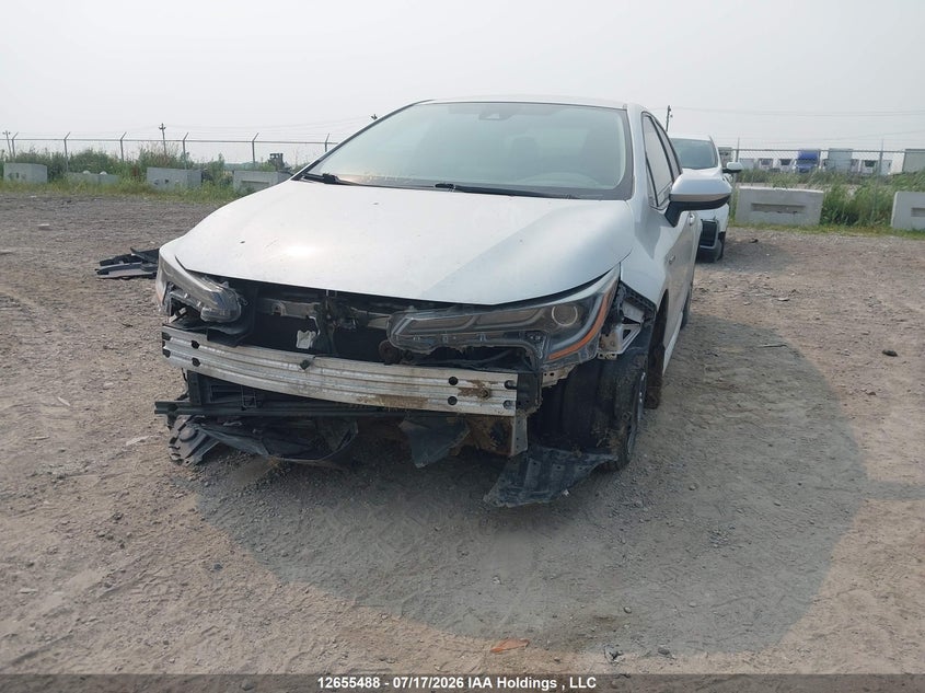 Vin: jtdbbrbe7lj017473, lot: 3057495, toyota corolla hybrid 20202