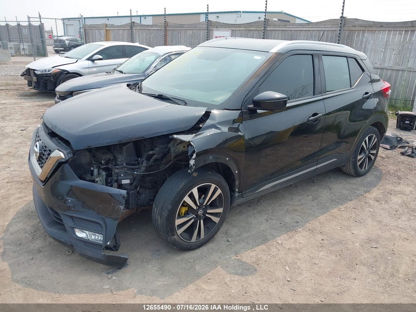 Vin: 3n1cp5cuxkl560654, lot: 3057497, nissan kicks s/sr/sv 20192