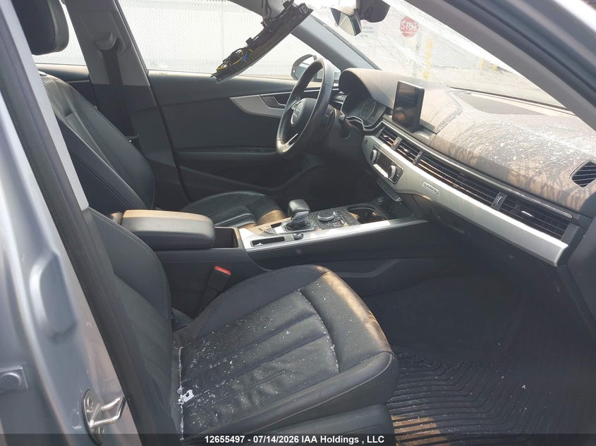 2018 AUDI A4 SEDAN 2.0L I-4 DI, DOHC, VVT, TURBO, 252HP