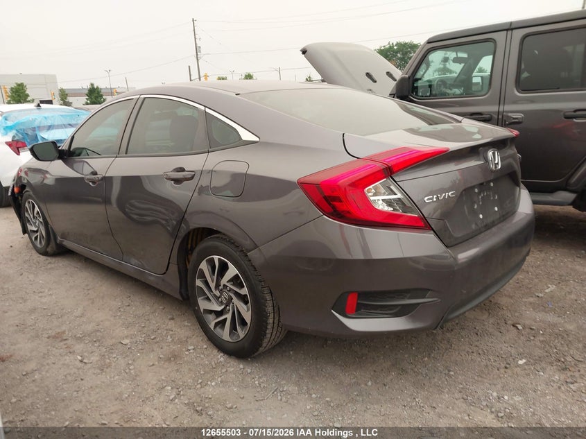 Vin: 2hgfc2f86jh031651, lot: 3057510, honda civic 20183