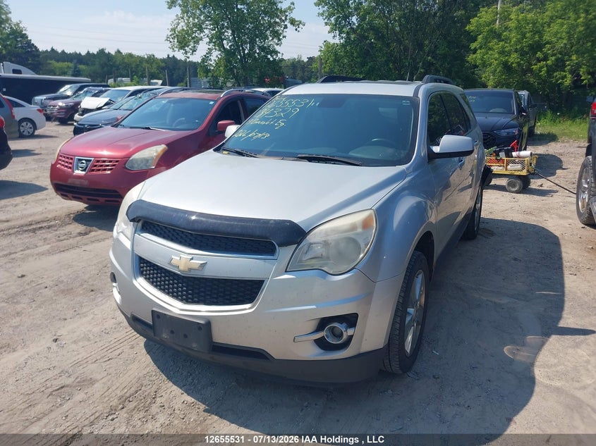 2013 Chevrolet Equinox, Удар ззаду, IAAI, VIN 2GNALPEK9D6134329 — фото 2