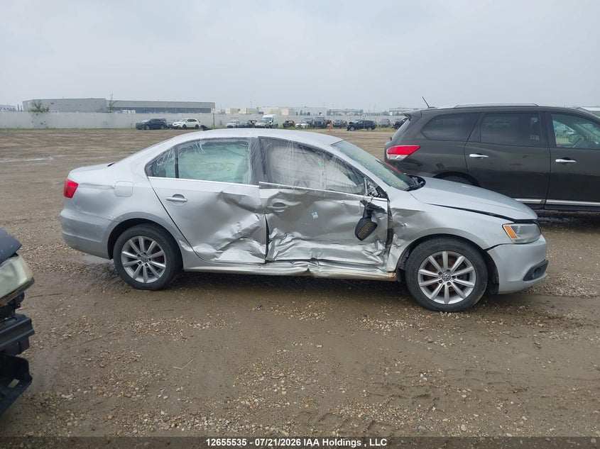 2012 Volkswagen Jetta Se VIN: 3VWDX7AJ7CM355128 Lot: 12655535