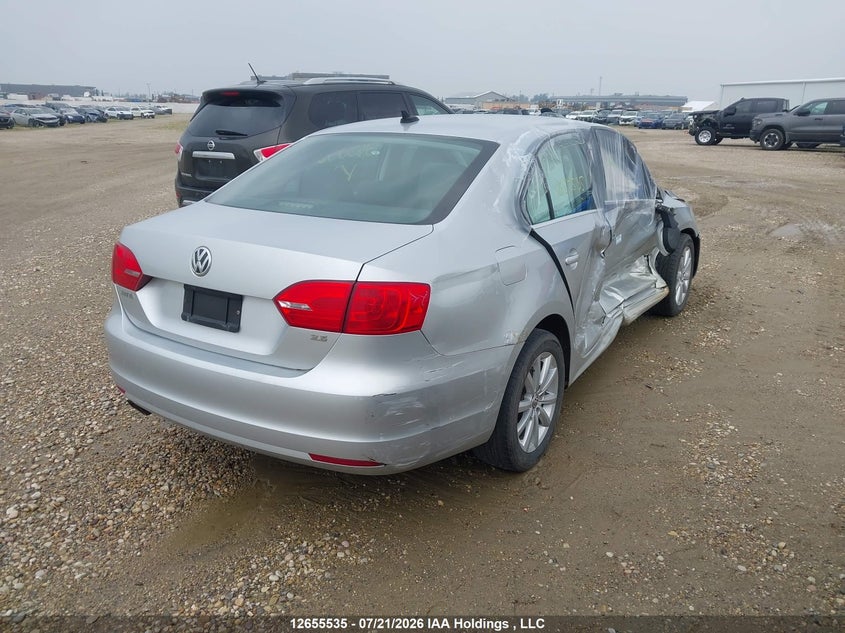 2012 Volkswagen Jetta Se VIN: 3VWDX7AJ7CM355128 Lot: 12655535