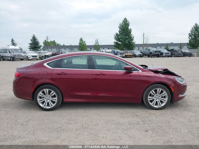 2016 Chrysler 200 Limited VIN: 1C3CCCAB5GN140522 Lot: 12655568