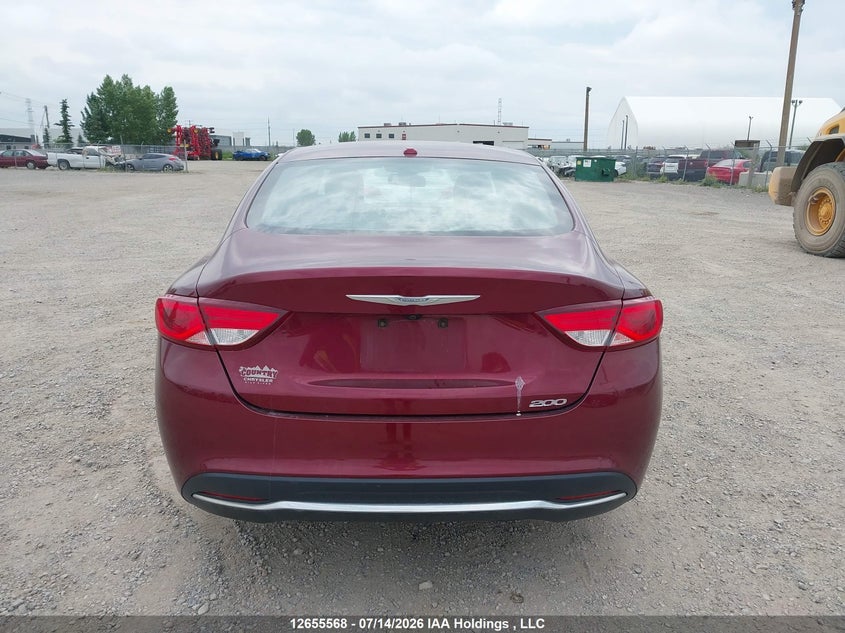 2016 Chrysler 200 Limited VIN: 1C3CCCAB5GN140522 Lot: 12655568