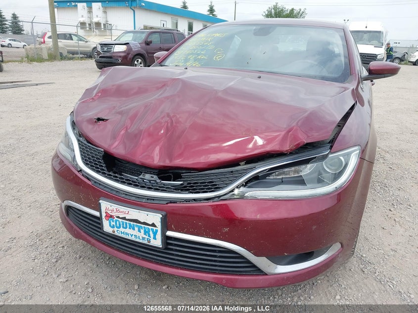 2016 Chrysler 200 Limited VIN: 1C3CCCAB5GN140522 Lot: 12655568