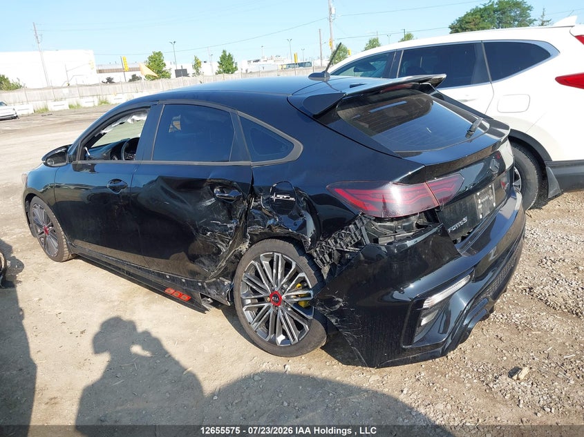 Vin: knaf45a77m5104403, lot: 3057582, kia forte5 gt/gt limited 20213