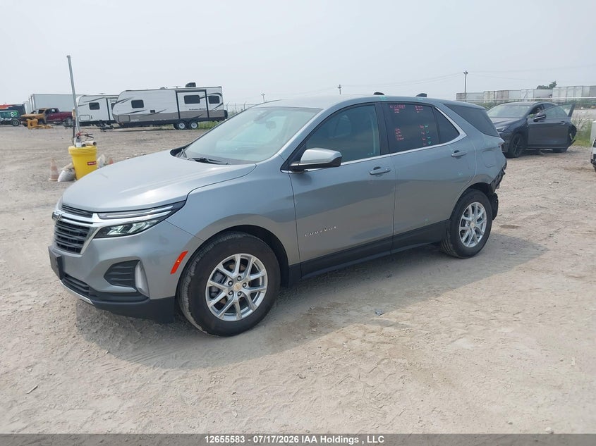 2024 Chevrolet Equinox, Rear, IAAI, VIN 3GNAXKEG1RS212100 — photo 2