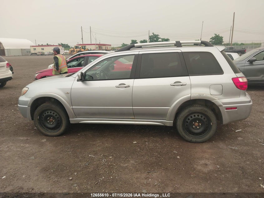 2006 Mitsubishi Outlander VIN: JA4LZ81FX6U604610 Lot: 12655610