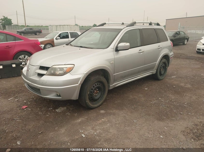 2006 Mitsubishi Outlander VIN: JA4LZ81FX6U604610 Lot: 12655610