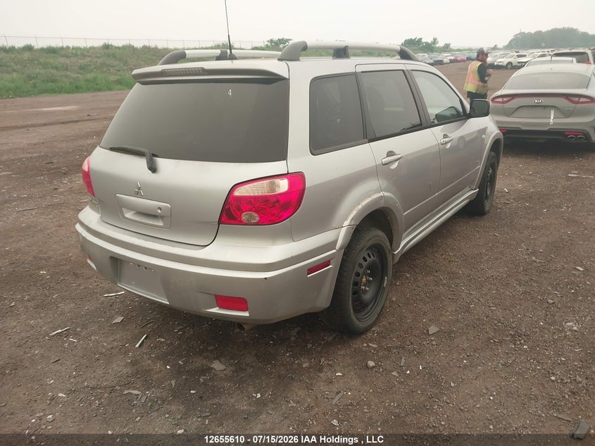 2006 Mitsubishi Outlander VIN: JA4LZ81FX6U604610 Lot: 12655610
