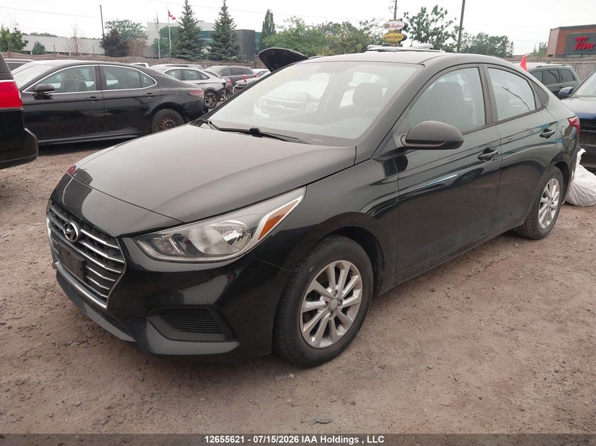 2019 Hyundai Accent Preferred VIN: 3KPC24A30KE052813 Lot: 12655621