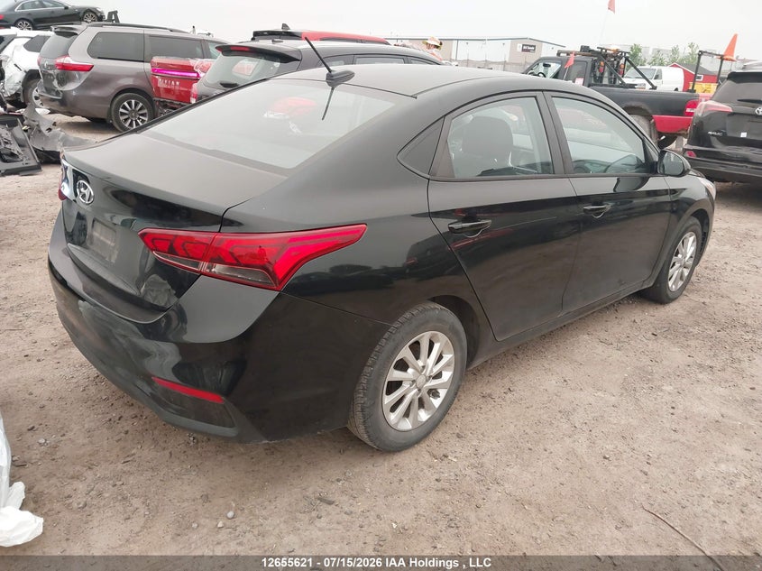 2019 Hyundai Accent Preferred VIN: 3KPC24A30KE052813 Lot: 12655621