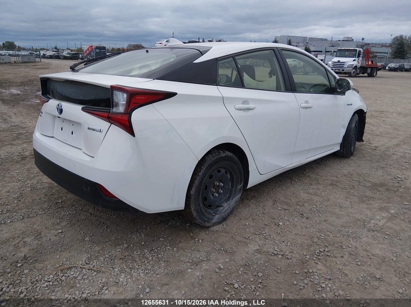 Vin: jtdl9mfu4n3031469, lot: 3057638, toyota prius le/xle/night shade 20224