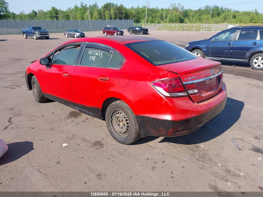 Vin: 2hgfb2f46fh003386, lot: 3057663, honda civic lx 20153