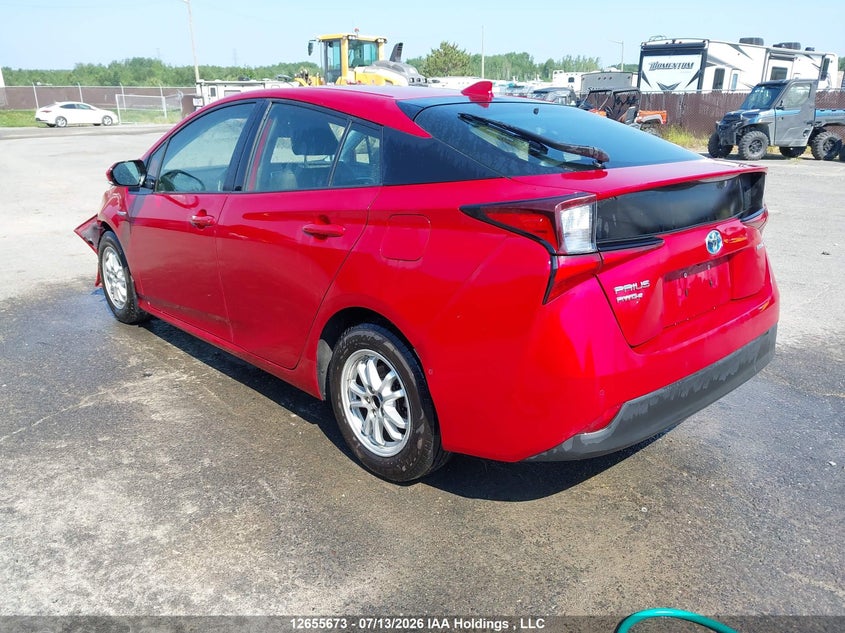 Vin: jtdl9rfu0k3006657, lot: 3057681, toyota prius technology 20193