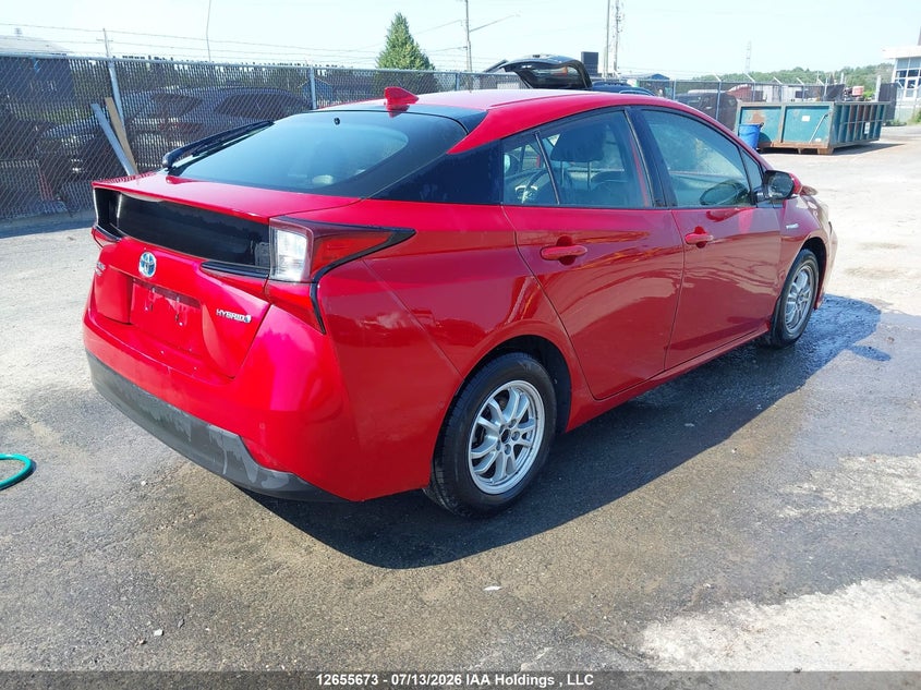 Vin: jtdl9rfu0k3006657, lot: 3057681, toyota prius technology 20194