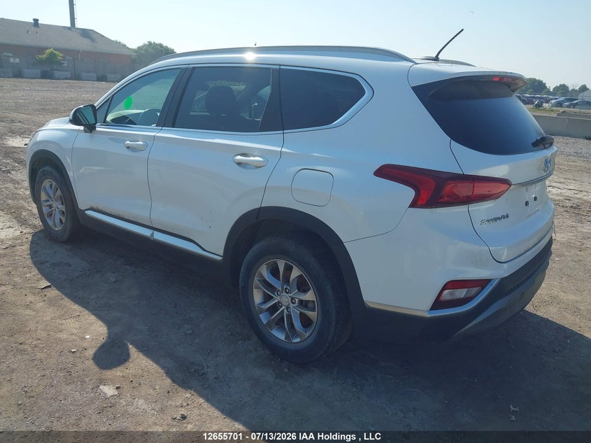 Vin: 5nms2cad7kh030136, lot: 3057709, hyundai santa fe se 20193