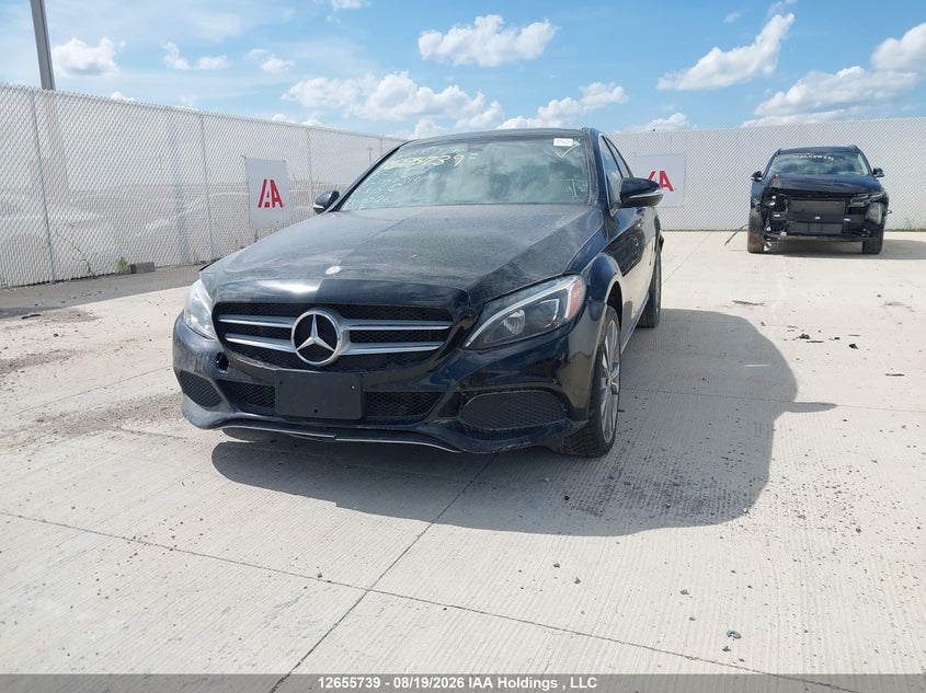 Vin: 55swf4kb3fu046316, lot: 3057747, mercedes-benz c 300 4matic 20152