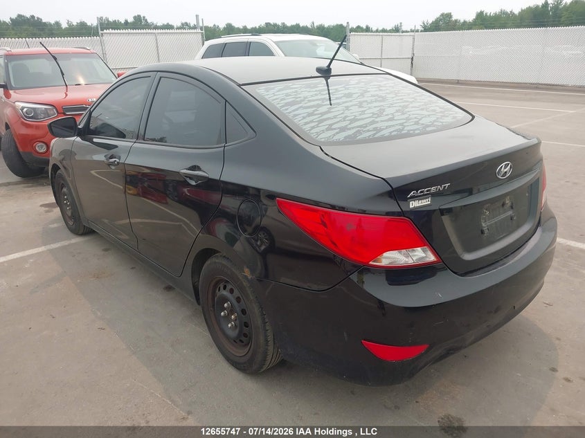 Vin: kmhct4ae9hu202860, lot: 3057755, hyundai accent se 20173