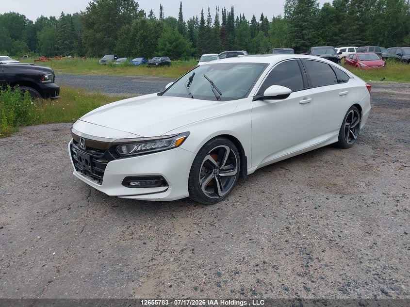 2018 Honda Accord, Затоплення, IAAI, VIN 1HGCV2F33JA800185 — фото 2