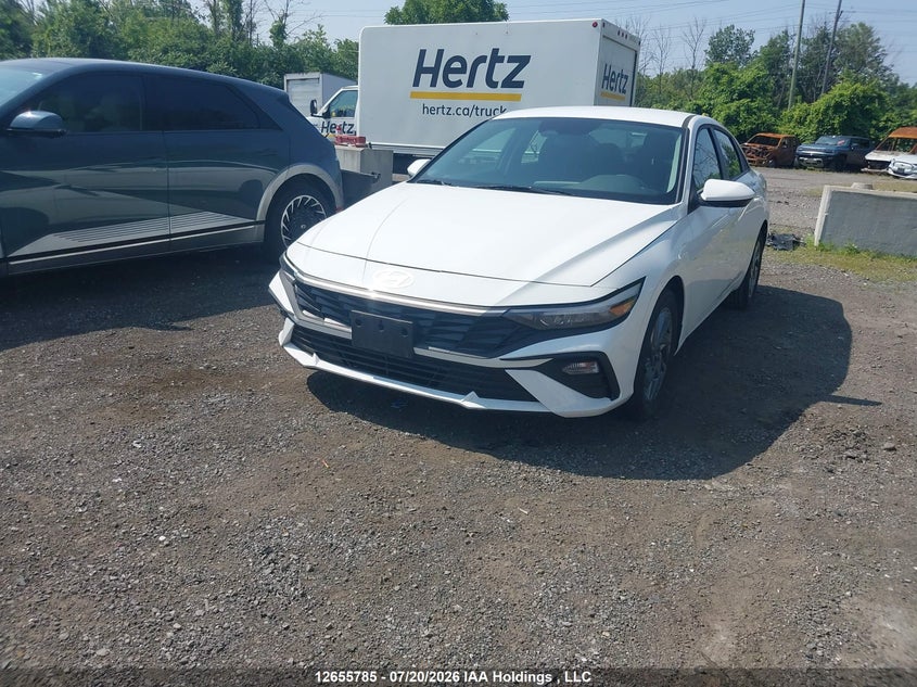 Vin: kmhlm4dg5su965847, lot: 3057795, hyundai elantra preferred 20252