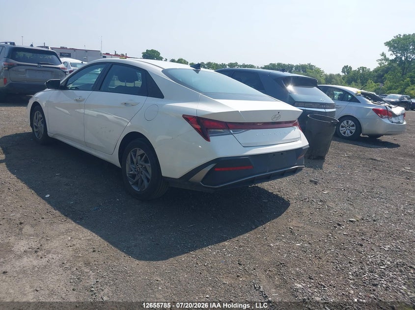 Vin: kmhlm4dg5su965847, lot: 3057795, hyundai elantra preferred 20253