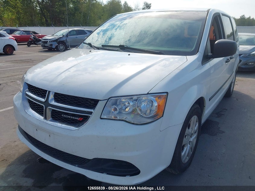 2015 Dodge Caravan, Правый бок, IAAI, VIN 2C4RDGBG3FR747931 — фото 2