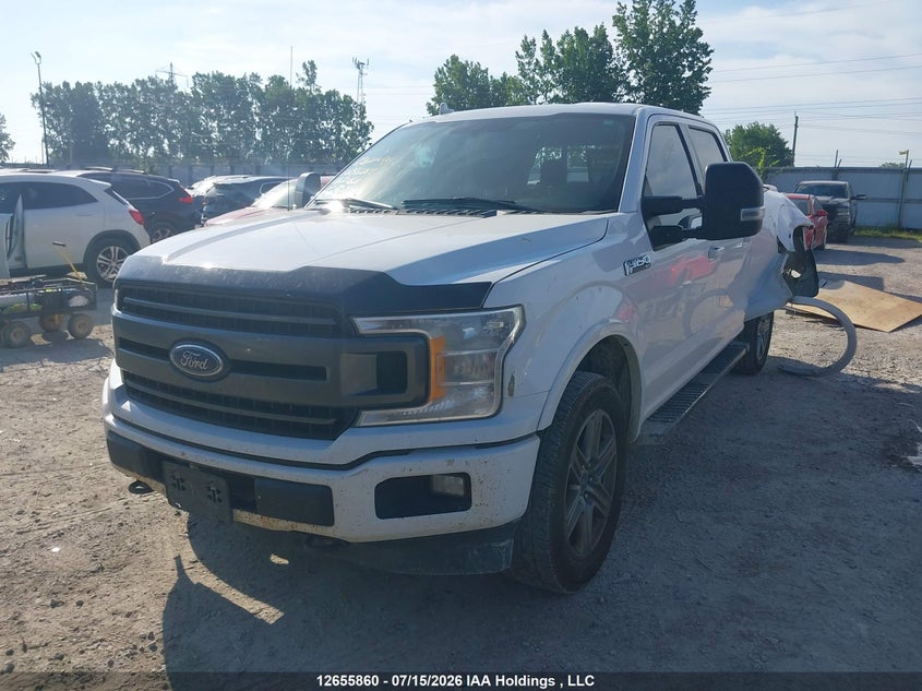 2018 Ford F-150, Удар сзади, IAAI, VIN 1FTFW1E54JKF18752 — фото 2
