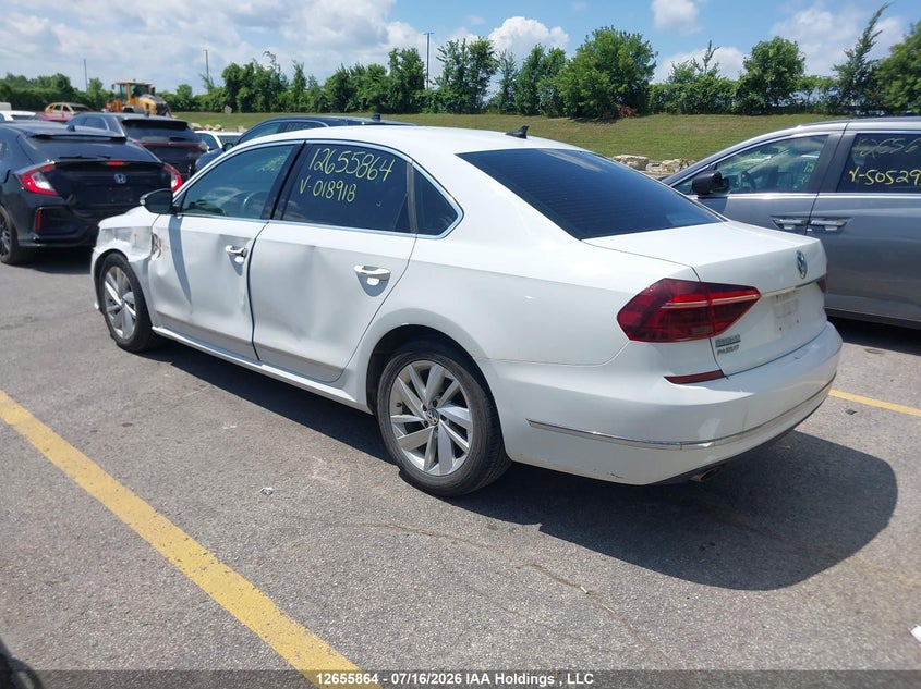 Vin: 1vwba7a35jc018918, lot: 3057877, volkswagen passat 20183