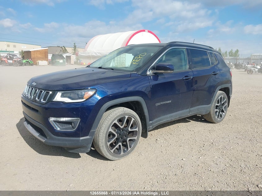 Vin: 3c4njdcb4lt154239, lot: 3057881, jeep compass limited 20202