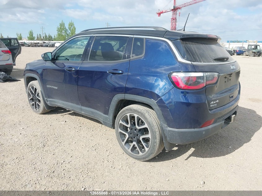 Vin: 3c4njdcb4lt154239, lot: 3057881, jeep compass limited 20203