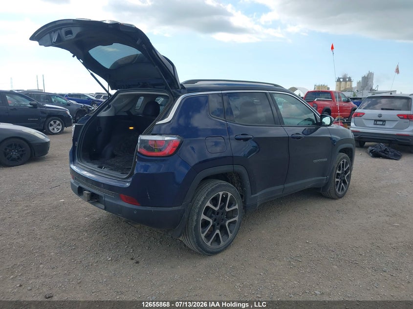 Vin: 3c4njdcb4lt154239, lot: 3057881, jeep compass limited 20204