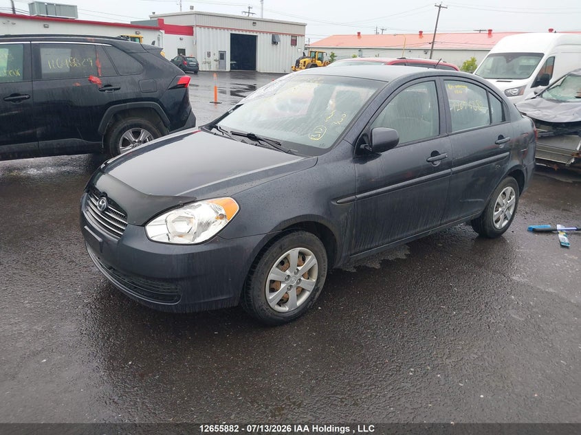 Vin: kmhcn4bc5au518611, lot: 3057895, hyundai accent gls 20102