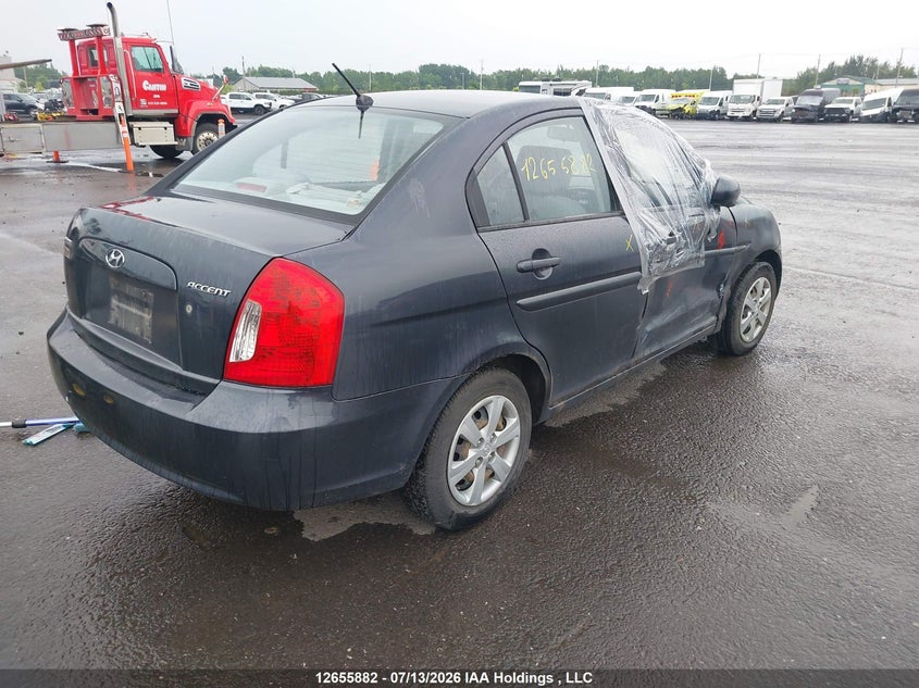 Vin: kmhcn4bc5au518611, lot: 3057895, hyundai accent gls 20104