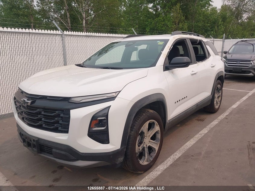2025 Chevrolet Equinox, Water, IAAI, VIN 3GNAXPEG8SL271237 — photo 2