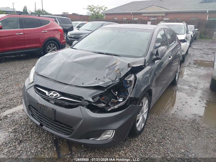 Vin: kmhcu5ae2du070389, lot: 3057913, hyundai accent gls/se 20132