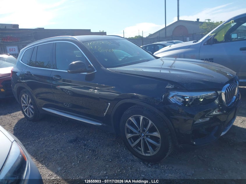 2019 BMW X3 SPORT UTILITY VEHICLE 2.0L I-4 DI, DOHC, VVT, TURBO, 248HP