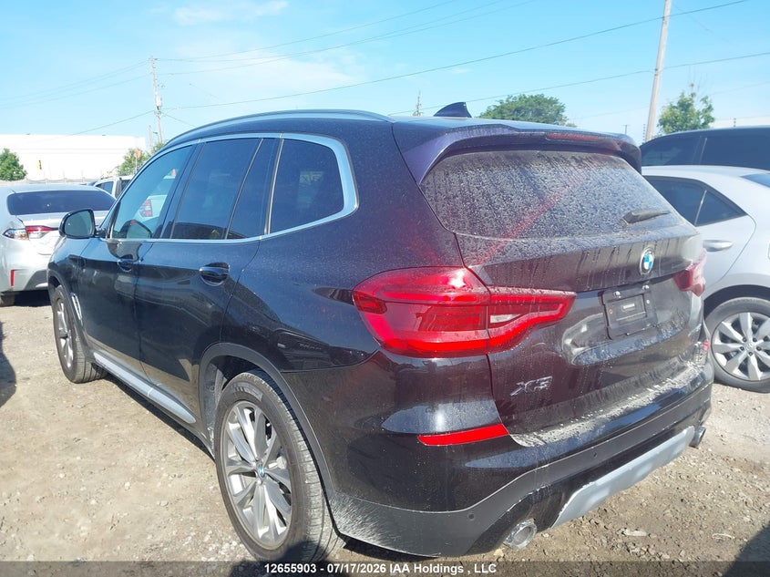 2019 BMW X3 SPORT UTILITY VEHICLE 2.0L I-4 DI, DOHC, VVT, TURBO, 248HP