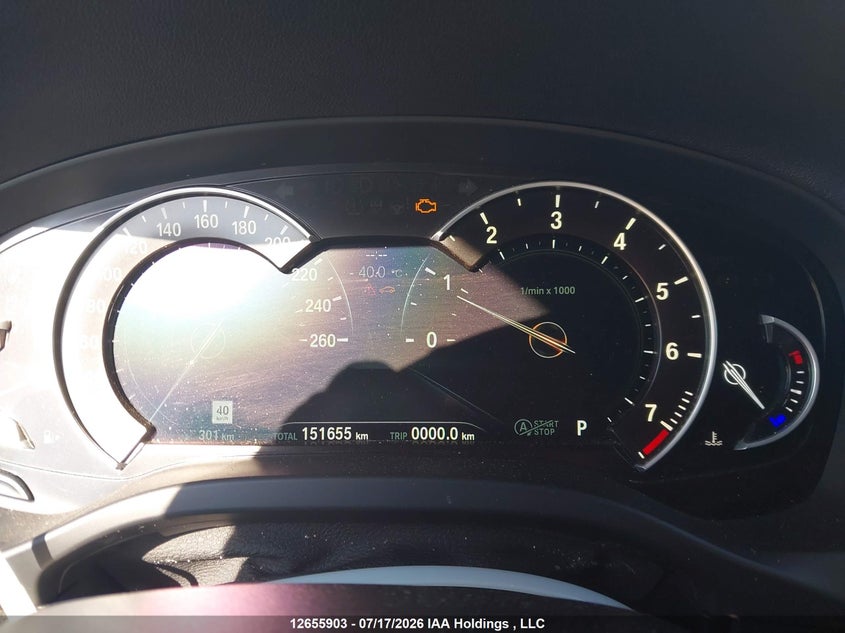 2019 BMW X3 SPORT UTILITY VEHICLE 2.0L I-4 DI, DOHC, VVT, TURBO, 248HP