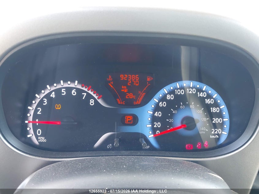 2010 Nissan Cube 1.8Sl VIN: JN8AZ2KR5AT153902 Lot: 12655923