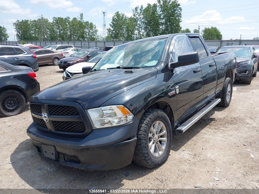 2015 RAM 1500, Right Side, IAAI, VIN 1C6RR6FT6FS621202 — photo 2