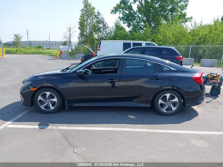 2019 HONDA CIVIC SEDAN 2.0L I-4 DOHC, VVT, 158HP