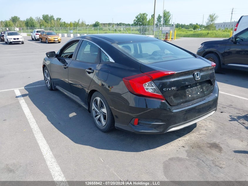 2019 HONDA CIVIC SEDAN 2.0L I-4 DOHC, VVT, 158HP